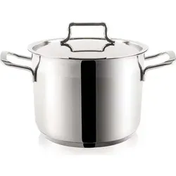 Orion ANETT Suppentopf 18,2l mit Deckel - Hochwertiger Edelstahl-Suppentopf, geeignet für alle Herdarten. Mit ergonomischem Griff und doppeltem Sandwichboden für gleichmäßige Wärmeverteilung. Spülmaschinengeeignet und ofenfest – ideal für große Portionen!