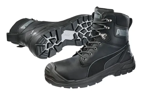 Puma Safety Sicherheitsstiefel 630730, S3, SRC, HRO, WR, Größe 45 - Robuste Sicherheitsstiefel für höchste Ansprüche, wasserfest und hitzebeständig, ideal für den Einsatz in anspruchsvollen Arbeitsumgebungen.
