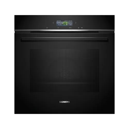 Siemens HB772A1B1 iQ700 Einbau-Backofen - Einbaubacköfen mit 71 L Volumen, 10 Heizarten und Pyrolyse für müheloses Reinigen. Ideal für kreative Kochabenteuer und moderne Küchen.