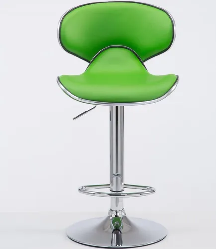 TPFLiving Barhocker Las Palmas in Chromoptik – Komfortabel und Modern - Moderner Barhocker Las Palmas aus pflegeleichtem Kunstleder mit stufenloser Höhenverstellung. Ideal für jede Thekenhöhe und sorgt für angenehmes Sitzen dank gepolsterter Sitzfläche und Rückenlehne.