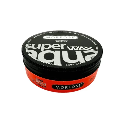 Morfose Haarwachs Super Aqua - 175 ml - Unisex Haarwachs mit starkem Halt, feuchtigkeitsresistent und ideal für alle Haartypen. Perfekt für kreatives Styling und formende Effekte.