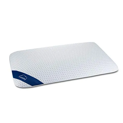 Genius eazzzy Schaumkissen 40x80 cm - Ergonomisches Nackenstützkissen mit 2 Härtegraden, kühlender Gelschaum für optimalen Schlaf ohne Nackenschmerzen