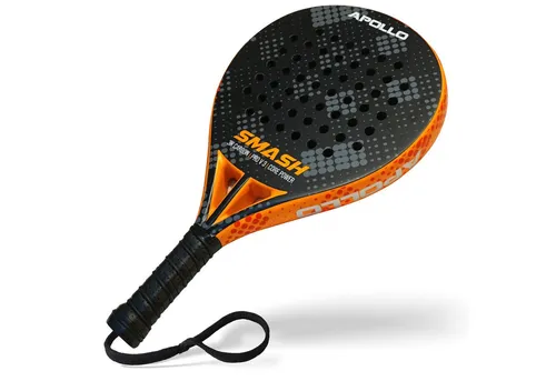 Apollo Tennisschläger Carbon Padelschläger für Anfänger & Fortgeschrittene - Hochwertiger Padelschläger aus 3K Carbon, ideal für Damen und Herren. Mit rutschfestem Griff und stabiler Konstruktion für ein optimales Spielgefühl.