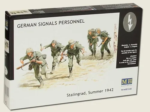 German Signals Personnel, Stalingrad, Summer 1942 / 1:35 - Masterbox 3540