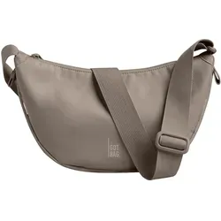 GOT BAG Umhängetasche MOON BAG SMALL MONOCHROME seal - Die GOT BAG MOON BAG SMALL kombiniert Funktionalität und Nachhaltigkeit. Mit einem verstellbaren Schultergurt ist sie ideal für den täglichen Einsatz. Hergestellt aus recyceltem Material, setzt sie ein Zeichen für verantwortungsbewussten Konsum.