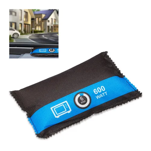 Wiederverwendbarer Auto-Luftentfeuchter - Effektiver Luftentfeuchter für Autos, mit kompakten Maßen (18x10,5x3,5 cm) und 1 Jahr Herstellergarantie, ideal gegen Feuchtigkeit und Schimmel im Fahrzeug.