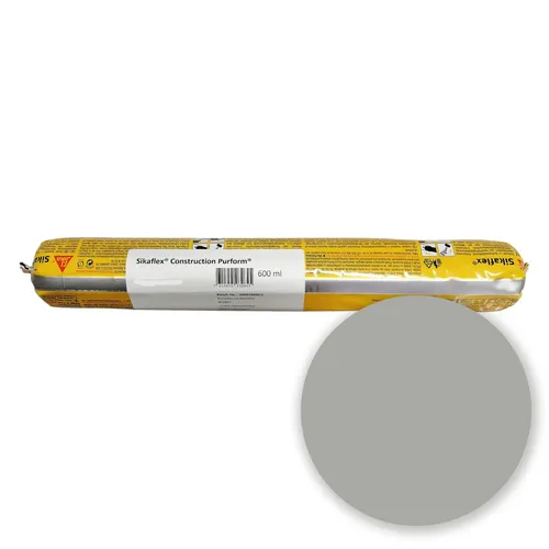 Sikaflex Construction Purform Dichtstoff Betongrau Schlauchbeutel 600ml