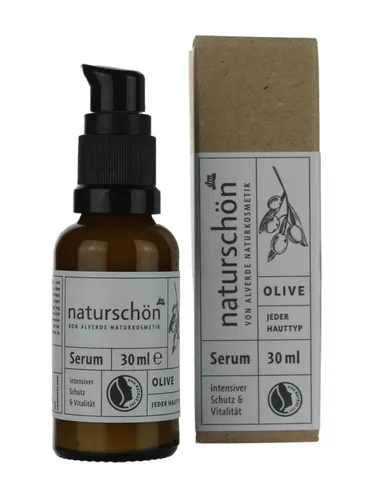 Alverde Naturkosmetik Naturschön Olive Gesicht Serum Alle Hauttypen 30ml