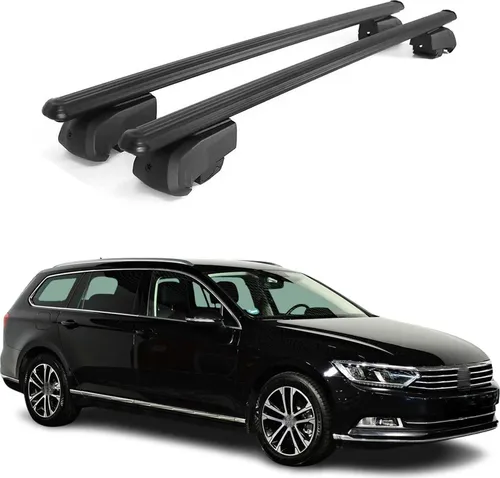 OMAC Dachträger Gepäckträger für VW Passat B8 Variant 2015-2019 - Dachgepäckträger aus hochwertigem, leichtem Aluminium mit abnehmbarem Design, ideal für Outdoor-Abenteuer und vielseitige Nutzung.