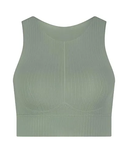 Hunkemöller HKMX Nahtloser Sport-BH Level 2 - Laurel Oak - XL
