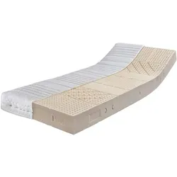 RAVENSBERGER Latexmatratze Komfort-Natura - Härtegrad H3, 7-Zonen Naturlatex - Matratzen mit 100% Naturlatex für optimale Körperunterstützung und Druckentlastung. Atmungsaktiv und temperaturregulierend für ein angenehmes Schlafklima.