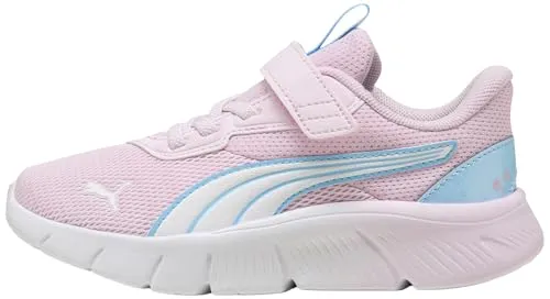 Puma Flexfocus Modern Jelly Heaven AC+ PS für Kinder - Bequemer Radsport-Zeitfahranzug in Pearl Pink und Vibrant Blue, ideal für aktive Kinder. Mit elastischen Verschlüssen für einfachen Einstieg und perfekten Sitz.