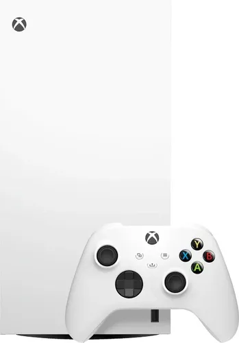 Xbox Series X - 1 TB (Digital Edition) - All-Digital Edition Spielkonsole, 4K HDR Gaming, 1 TB SSD für blitzschnelle Ladezeiten, in elegantem Roboter Weiß.
