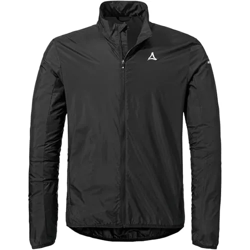 Schöffel Bike Jacket Style Cannobio MNS schwarz 54 - Funktionsjacke für Radsport, aus 100% Nylon, sportlicher Schnitt und ideal für aktive Tage im Freien.
