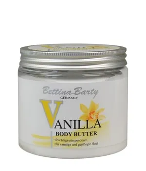 Bettina Barty Vanilla Körperbutter 400 ml - Tagespflege mit zart schmelzender Körperbutter, die schnell einzieht und die Haut den ganzen Tag samtig weich hält. Dermatologisch getestet für maximales Wohlgefühl.
