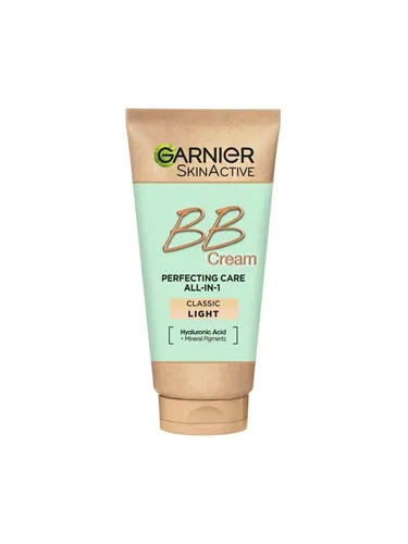 Garnier Miracle Skin Perfect BB Cream 50 ml - Light - All-in-one BB Cream für einen strahlenden Teint. Leicht und feuchtigkeitsspendend, ideal für die tägliche Pflege und ein ebenmäßiges Hautbild.