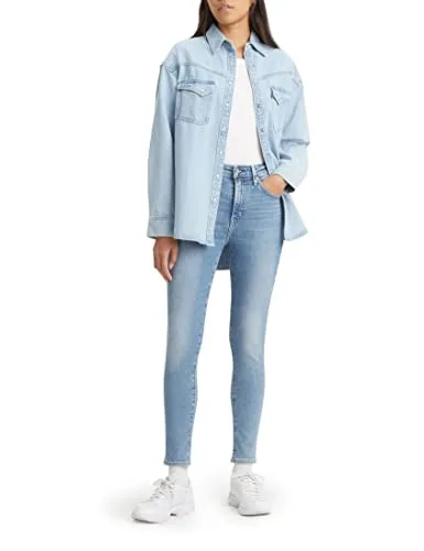 Levi's Damen 721™ High Rise Skinny Jeans - Jeans mit hohem Bund und Lift-Effekt, schmeichelt der Figur und betont die Silhouette. Hergestellt aus nachhaltigem TENCEL Lyocell für höchsten Tragekomfort.