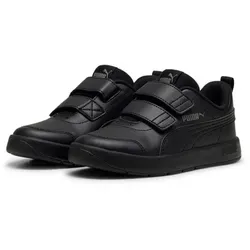 PUMA COURTFLEX V3 V PS Sneaker schwarz 35 EU - Sneaker in Größe 35, ideal für sportliche Aktivitäten und Alltag. Mit praktischem Klettverschluss für einfaches An- und Ausziehen.