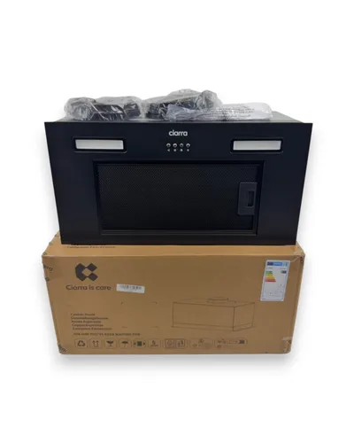 CIARRA CBCB6926A  Einbau Dunstabzugshaube 60cm 650m³/h Schwarz Abzugshaube