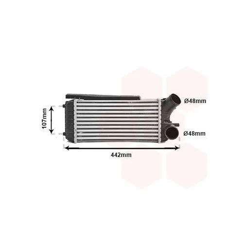 Van Wezel Ladeluftkühler 18004472 - Hochwertiger Ladeluftkühler für optimale Motorleistung, ideal für Fahrzeugliebhaber und Tuning-Enthusiasten.