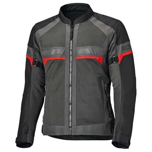 Held Motorrad Herren Textiljacke L - Tropic 4 Top - Sommerjacke anthrazit - Hochwertige Sommerjacke für Motorradfahrer, atmungsaktiv und belüftet mit herausnehmbaren Protektoren. Ideal für Touren und sicheres Fahren bei warmem Wetter.