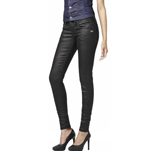 G-STAR Damen Lynn Skinny Jeans - Jeans mit superstretch Raw Denim für optimalen Tragekomfort und perfekten Sitz, ideal für lässige Outfits.