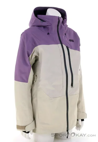 Picture Lassen W Gore TEX 2L Jacket pure cashmere (B) S - Freeski Jacke für Damen, wasserdicht und atmungsaktiv mit Gore-Tex-Technologie, ideal für Ski- und Snowboard-Abenteuer im Schnee.