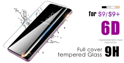 6D Full Curved Tempered Glass for Samsung Galaxy S9 S8 Plus Note 8 9 (US IMPORT)