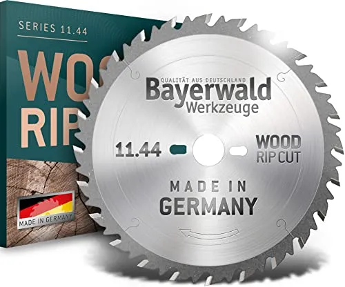 Bayerwald HM Kreissägeblatt Ø 350 mm - Präziser Holzschnitt - Kreissägeblatt Ø 350 mm mit 24 Zähnen, ideal für Längsschnitte in Weich- und Hartholz. Hochwertige Hartmetallqualität, Made in Germany, für präzises und sauberes Arbeiten.