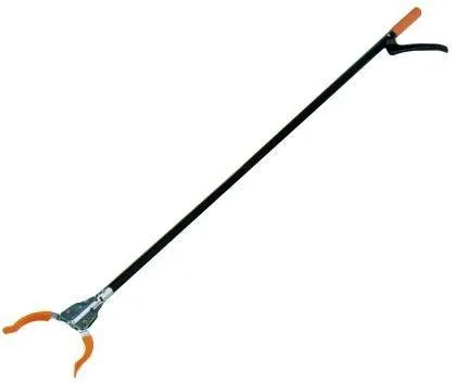 Abfallgreifer, Müllzange 105 cm - Praktischer Abfallgreifer mit 105 cm Länge, verzinktem Greifer und automatischer Rückfederung – ideal für müheloses Müllsammeln im Haushalt.