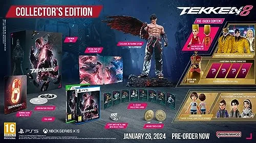 TEKKEN 8 (Collector's Edition) für PS5 - PC- & Videospiele, exklusive Collector's Edition mit 3 Jahren Herstellergarantie und ohne Regionalsperre für grenzenlosen Spielspaß.