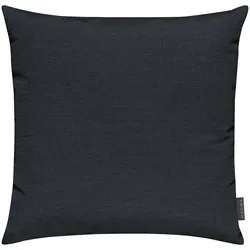 Magma Dekokissenhülle Fino 50x50 cm | schwarz - schwarz