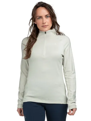 Schöffel Longsleeve Style Cascata WMS Damen 2013610 24044 - Weiß, Größe 42 - Funktionsunterwäsche mit schnell trocknendem Material und atmungsaktiven Eigenschaften für höchsten Tragekomfort beim Sport.