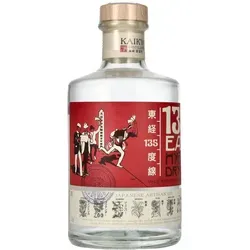 135° EAST Hyōgo Dry Gin 42% Vol. 0,7l - Premium Gin mit 8 sorgfältig ausgewählten Botanicals, darunter Yuzu und Sansho-Pfeffer, für ein einzigartiges Geschmackserlebnis. Ideal für Cocktails oder pur.