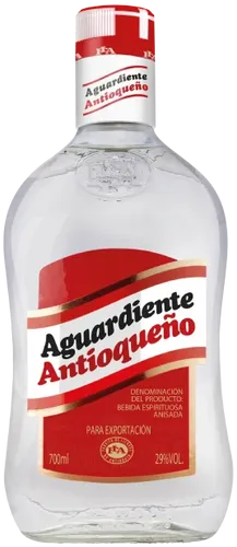 Aguardiente Antioqueno 29° Tradicional Rot (rojo)