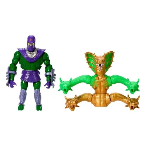 Turtles of Grayskull MOTU x TMNT Deluxe Figur: King Hiss - Action- & Spielfiguren, detailreiche King Hiss Figur, ideal für Sammler und Fans ab 4 Jahren – ein Muss für Turtles und MOTU Liebhaber!