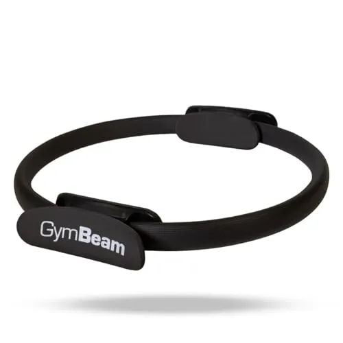 GymBeam Pilates Ring - Fitness Ring für effektives Ganzkörpertraining - Effektiver Pilates-Ring zur Kräftigung der Körpermitte und Verbesserung der Fitness. Mit rutschfesten Griffen ausgestattet, ideal für ein sicheres Training zu Hause. Perfekt zur Aktivierung der Tiefenmuskulatur.