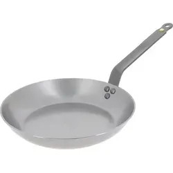 De Buyer Mineral B Bratpfanne 20cm - Hochwertige 20cm Bratpfanne aus 2mm dickem Stahl, ideal zum Anbraten und Grillen. Induktionsgeeignet und verbessert mit jedem Gebrauch die Kochergebnisse. Perfekt für anspruchsvolle Köche.