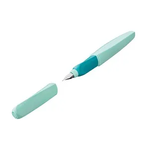 Pelikan Füllhalter Twist P457 M Neo Mint +1GTP FS - Eleganter Pelikan Füllhalter Twist P457 M in Neo Mint, ideal für präzises Schreiben und kreatives Gestalten. Inklusive 1 GTP-Füllerpatrone für sofortige Einsatzbereitschaft.