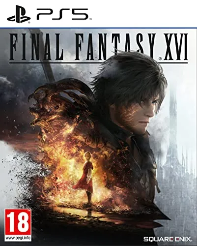 Final Fantasy XVI - UNCUT - PlayStation 5 (Disc-Version) - PS5-Spiel mit epischer Story und atemberaubender Grafik. Erlebe den Kampf um das letzte Licht in Valisthea und tauche ein in eine faszinierende Welt der Magie.