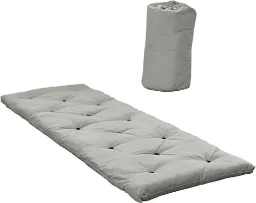Karup Design Bed In A Bag - Grau (746) - Sitzsäcke: Praktisches Ersatzbett aus Polybaumwolle mit Schaumkern, das platzsparend im Beutel verstaut werden kann – ideal für Übernachtungsgäste!