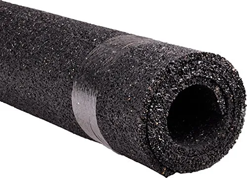 DUR-line DM S - 52,5x52,5cm - Dachschutzmatte - Gummischutz, Terasse, Balkon, Flach-Dach Schutz-Matte für Satelliten Plattenständer