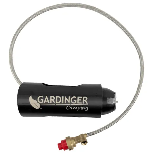 GARDINGER MSF-1 Allgas-Adapterkartusche - Sonstiges, ermöglicht den Betrieb von Kochern mit Schraubkartuschen und bietet einen 80cm langen Adapterschlauch mit Konstantregler für flexible Nutzung.