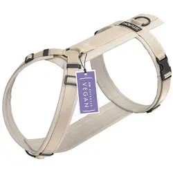 STUCH Hundegeschirr - Verstellbares Nylon Geschirr für alle Hundegrößen, Beige, Größe L - Hochwertiges Hundegeschirr aus strapazierfähigem Nylon, ergonomisch geformt für optimalen Tragekomfort. Verstellbare Gurte sorgen für eine individuelle Passform und einfache Handhabung. Ideal für Spaziergänge und Outdoor-Aktivitäten.