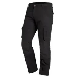 FHB® Arbeitshose FLORIAN, schwarz 125100, Größe 60 - Arbeits- & Schutzkleidung mit ergonomischem Schnitt und reißfesten CORDURA® Kniepolstertaschen für optimale Flexibilität und Sichtbarkeit im Einsatz.