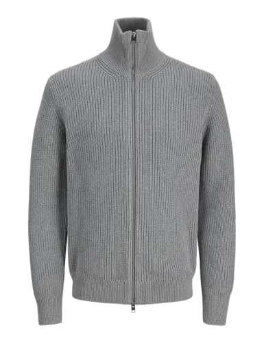 Jack & Jones Strickjacke JPRBLASTANDFORT KNIT CARDIGAN BF - Modische Strickjacke für Herren, warm und bequem. Ideal für lässige und schicke Anlässe, leicht kombinierbar mit T-Shirts oder Hemden. Pflegeleicht bei 30 °C, dein neuer Begleiter für jede Gelegenheit.