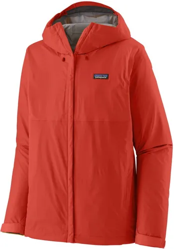 Patagonia Torrentshell 3L Jacket - Regenjacke Gr S rot - Umweltfreundliche Hardshelljacke für aktive Outdoorsportler - wasserdicht, winddicht und mit Belüftungs-RV für optimalen Komfort beim Wandern.