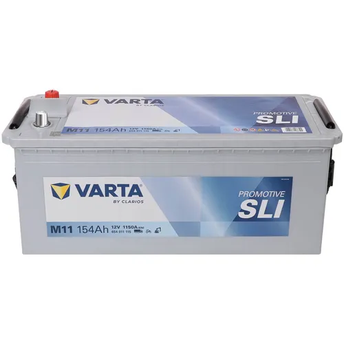 VARTA M11 ProMotive Heavy Duty 154Ah 1150A LKW Batterie - Autobatterien mit innovativer Hybrid-Technologie für zuverlässige Startleistung und wartungsfreies Design, ideal für LKW und Nutzfahrzeuge.