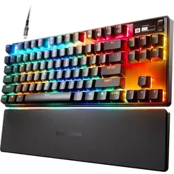 SteelSeries Apex Pro TKL (2023) - Mechanische Gaming-Tastatur, OmniPoint 2.0 mit anpassbarer Empfindlichkeit und RGB-Beleuchtung