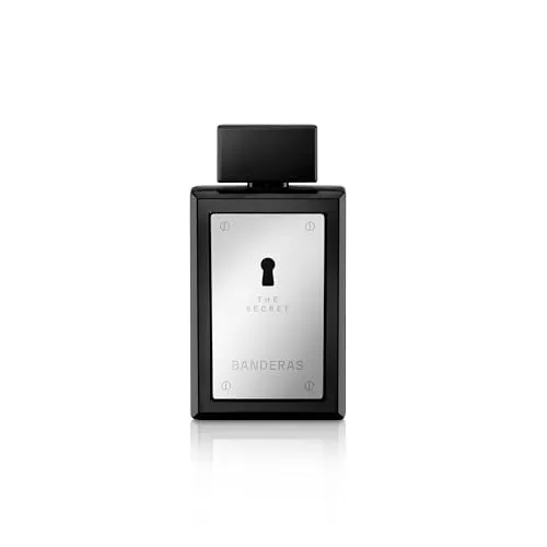 Banderas – The Secret Eau de Toilette Spray für Herren, 100 ml - Eau de Toilette für Herren mit fruchtigem Lederduft, der das Geheimnis der Anziehung in sich trägt. Ideal für selbstbewusste Verführer.